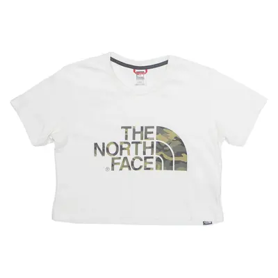 THE NORTH FACE Cropped Womens T-Shirt White XS
