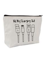 2025 New Style Travel Electronics Pattern Bag, Gifts for Her, Funny Zipper Pouch, Traveling Organizer for Daily Travel Use, G...