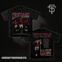 CR7 Legacy Tee, Red Devil Records Soccer Shirt For Men, Soccer Tee, Casual Sportswear, Gift For Soccer Fans, Athletic Soccer ...