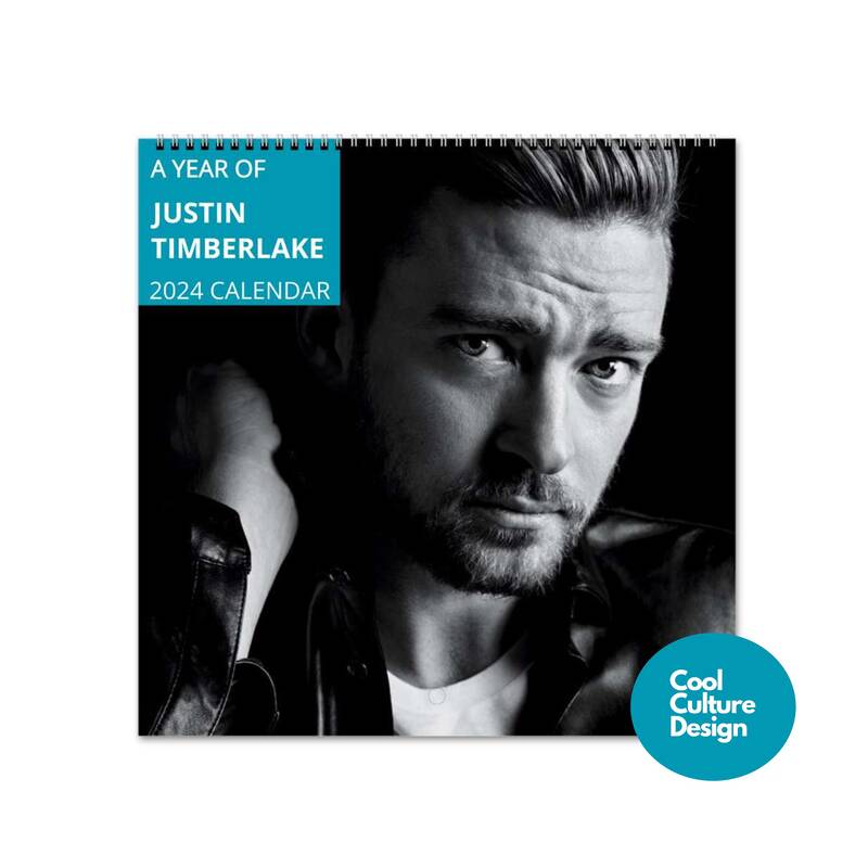 Justin Timberlake Calendar Vol.1 - 2024 Calendar, Wall Calendar 2024