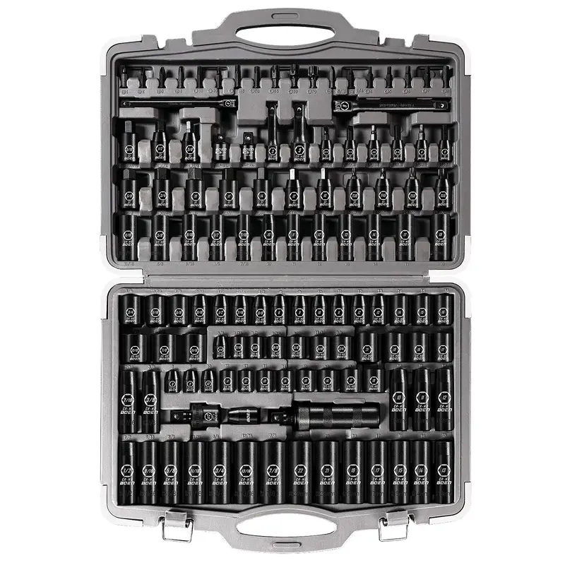 boen 119 Piece Impact Socket Set, 1/2\