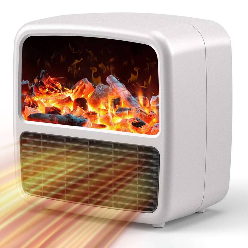 Electric Space Heater | Color: White | Electrical outlet: AU