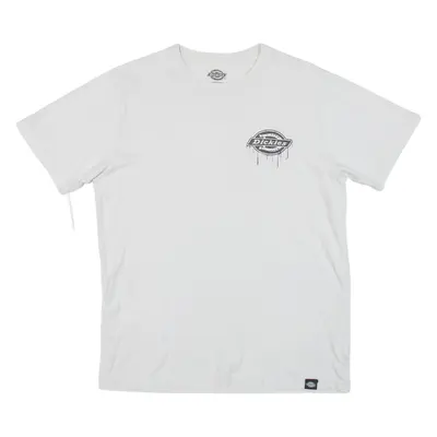 DICKIES Mens T-Shirt Grey Crew Neck S