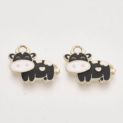 Alloy Enamel Pendants