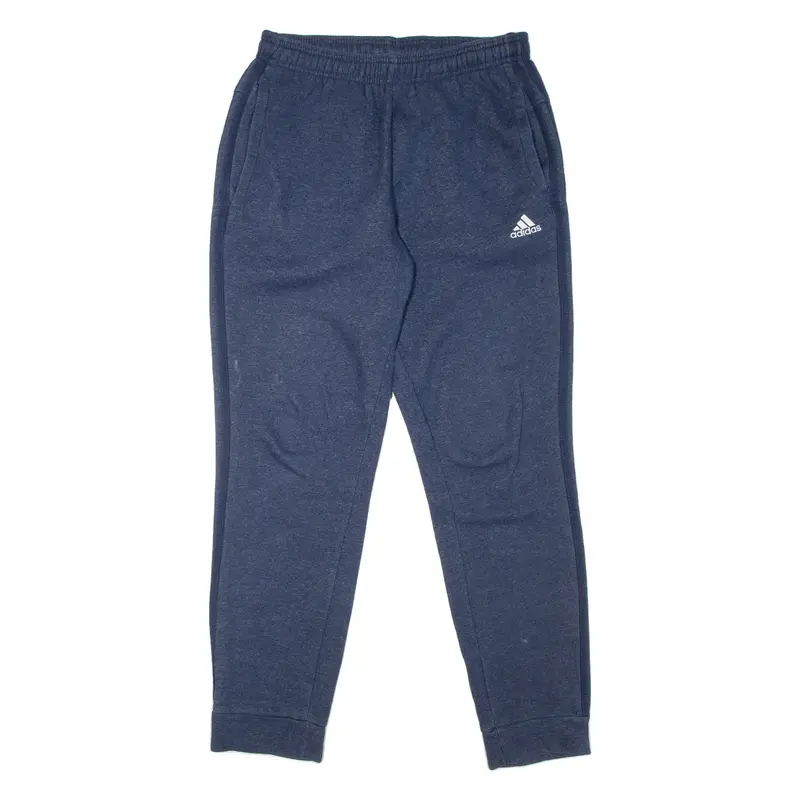 ADIDAS Mens Joggers Blue Tapered M W30 L29