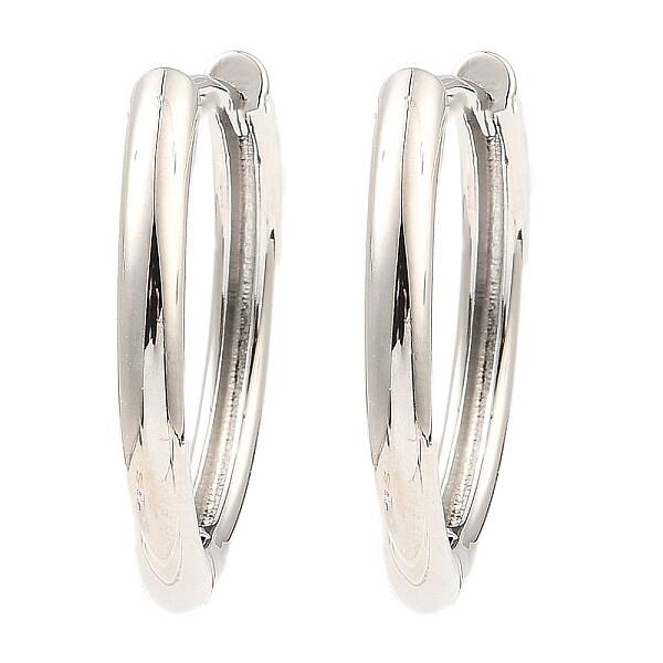 Brass Huggie Hoop Earrings