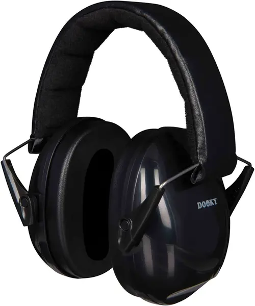 Dooky Baby Ear Protection JUNIOR 36m+ children's hearing protection black