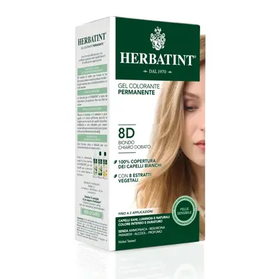 Permanent Coloring Gel 8D Light Blonde Herbatint 170ml