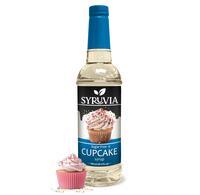Syruvia Sugar-Free Cupcake Coffee Syrup - 25.4 fl oz Premium Coffee Flavoring. 0 Calories, Kosher and Gluten-Free. Ideal for ...