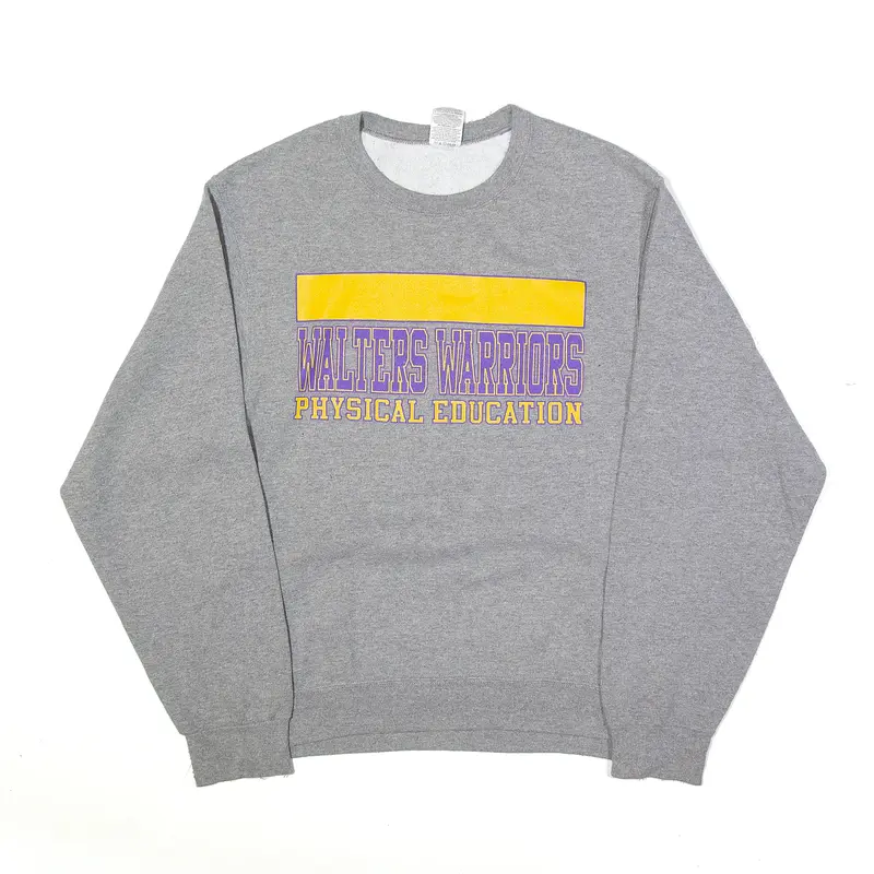 JERZEES Walters Warriors Sweatshirt Grey Mens S