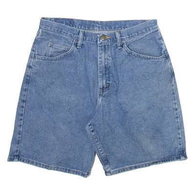 WRANGLER Mens Denim Shorts Blue M W31