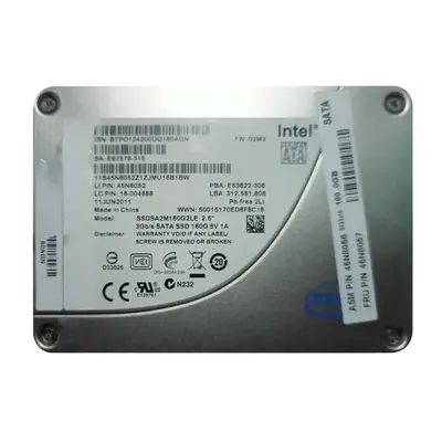 45N8052 IBM 160GB Multi-Level Cell SATA 3Gb/s 2.5-Inch Solid State Drive