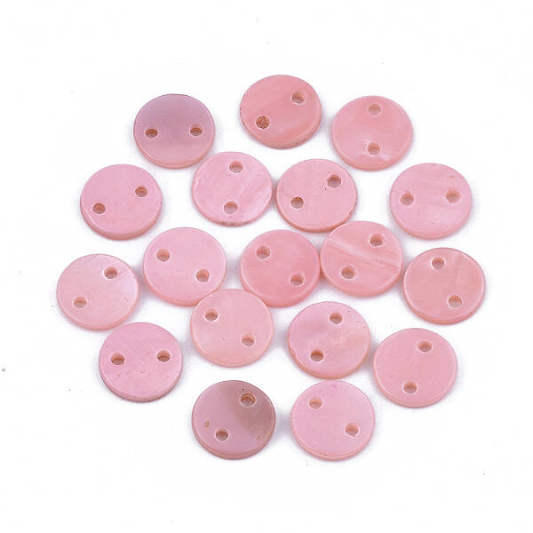 Spray Paint Freshwater Shell Links connectors