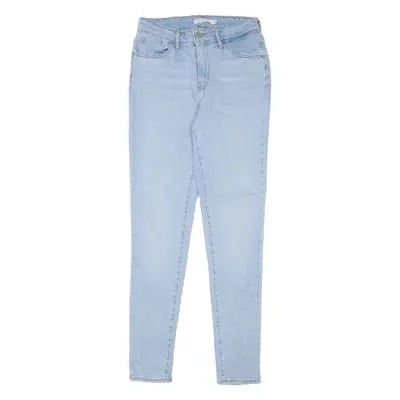 LEVI'S 721 HIgh Rise Womens Jeans Blue Slim Skinny W26 L30