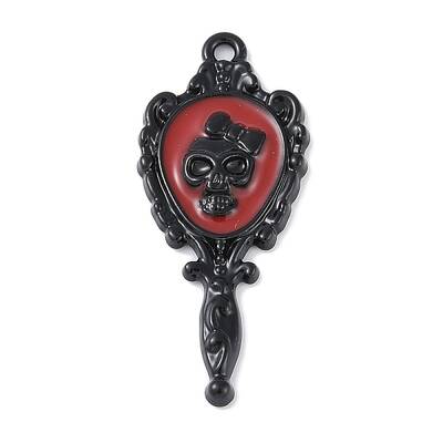 Halloween Rack Plating Alloy Enamel Pendants