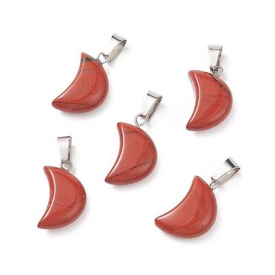 Natural Red Jasper Pendants