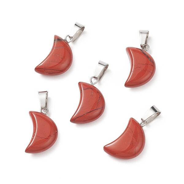 Natural Red Jasper Pendants
