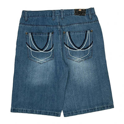 Rare Closet Denim Shorts - 38W 14L Blue Cotton Blend | Size: 38″ waist