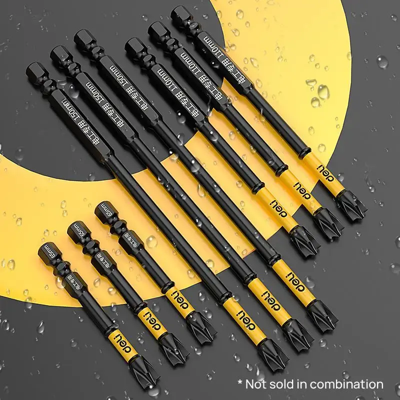 Magnetic Screwdriver Bit Set (3 Counts), Electrician Special Screwdriver Bit, Anti-slip Strong Magnetic Cross Screwdriver Bit...
