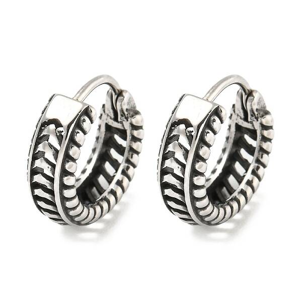 316 Surgical Stainless Steel Hoop Earrings