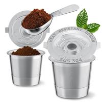 2 Pack  Reusable K Cup for Keurig 1.0, Stainless Steel Refillable K Cups for Keurig, Metal K Cups Coffee Pods for Keurig with...