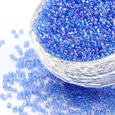 8/0 Grade A Round Glass Seed Beads