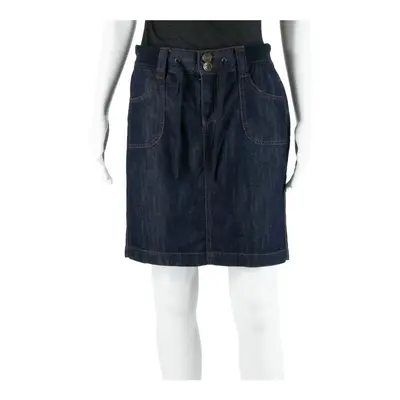 FADED GLORY Short Straight Skirt Blue 90s Denim Womens M