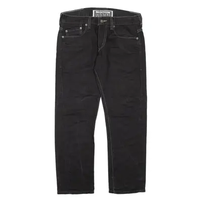 LEVI'S 511 Jeans Mens Black Skinny Straight 90s W30 L27
