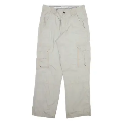 NORTH COAST Mens Trousers Grey Relaxed Straight W32 L31