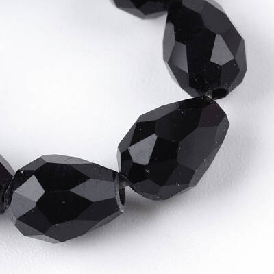 Transparent Glass Bead Strands