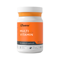 Puainta Multivitamin 12-In-1 Advance  Skin Health And Glossy Coat Chews Promotes Healthy Skin, Fur, Body Development, and Mai...