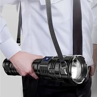 Flashlight, Ultra Bright, Adjustable Focus and Floodlight Modes, Five Lighting Modes, USB Charging and Reverse Charging, Alum...
