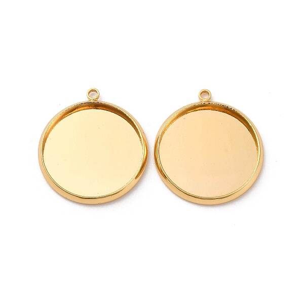 Brass Pendant Cabochon Settings