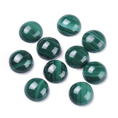 Natural Malachite Cabochons
