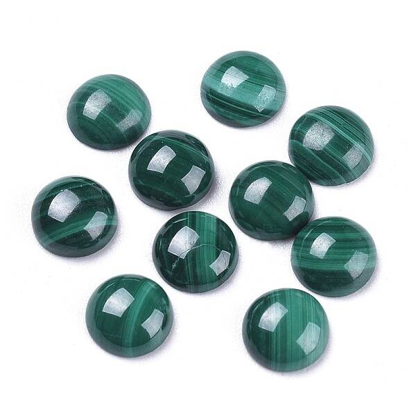 Natural Malachite Cabochons