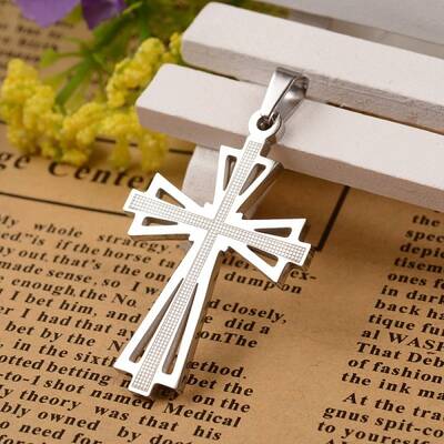Tarnish Resistant 304 Stainless Steel Cross Pendants