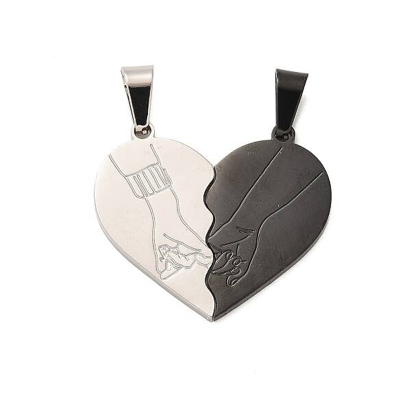 304 Stainless Steel Split Pendants