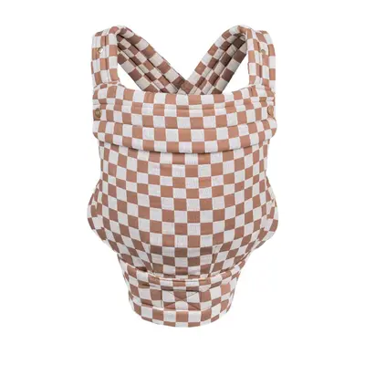 The Monarch Carrier - Mocha Check Ergonomic Lightweight