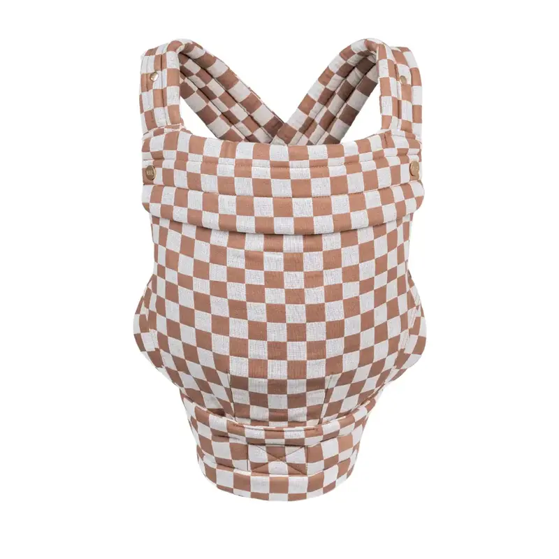 The Monarch Carrier - Mocha Check Ergonomic Lightweight