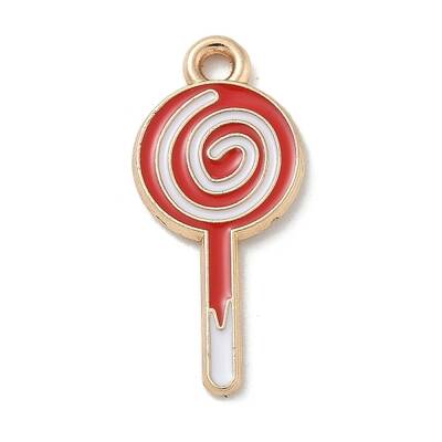 Christmas Theme Alloy Enamel Pendants