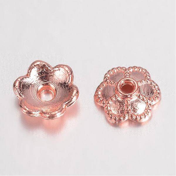 Alloy Bead Caps Enamel Settings