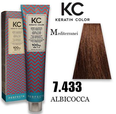 Kc keratin cream color 100 ml 7,433