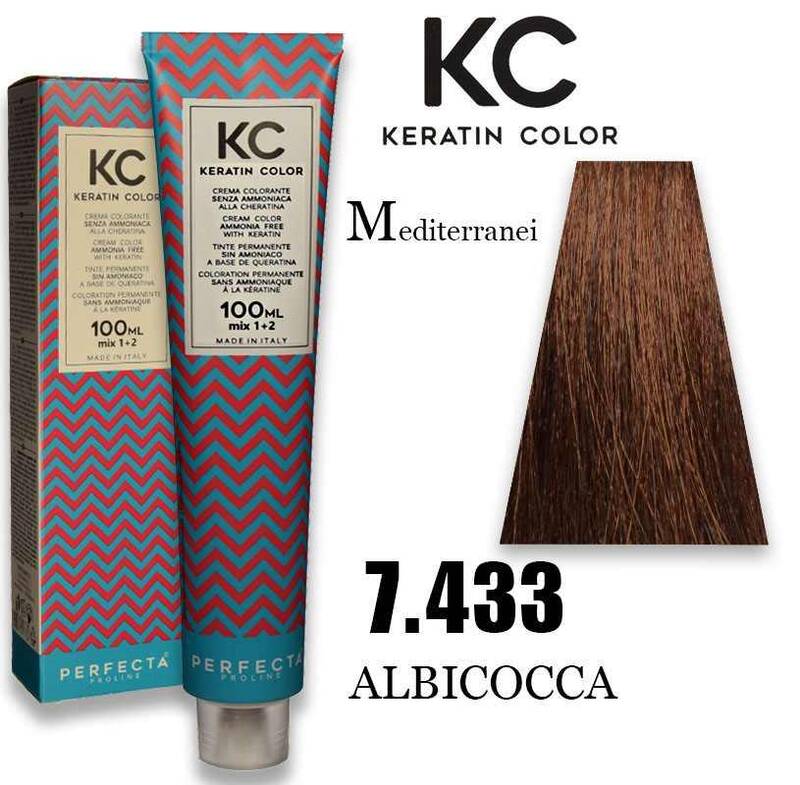 Kc keratin cream color 100 ml 7,433