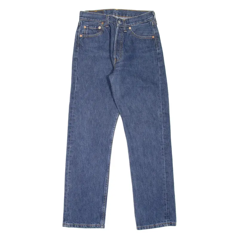 LEVI'S 501 Jeans Womens Blue Regular Straight W28 L28