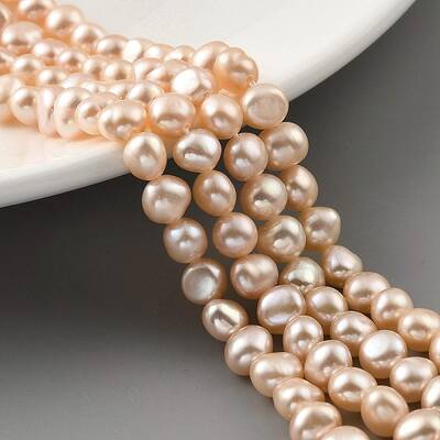 Natural Cultured Freshwater Pearl Beads Strands