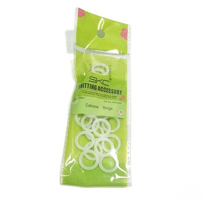 PE Plastic Locking Stitch Marker Rings DIY Knitting Tools Crochet Accessories
