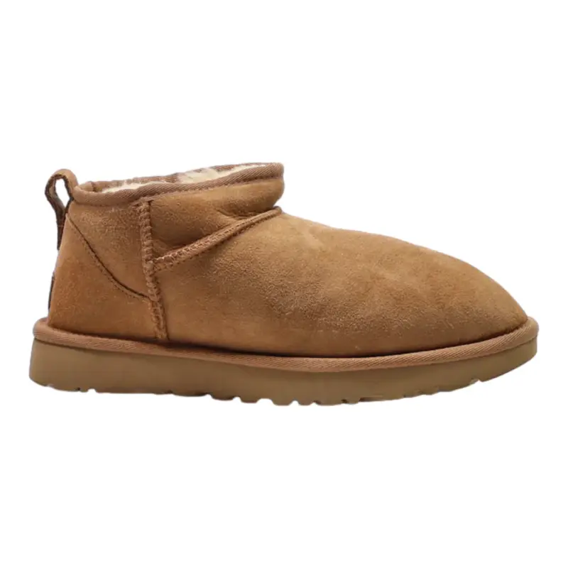 UGG Ankle Boots Brown Suede Womens UK 6