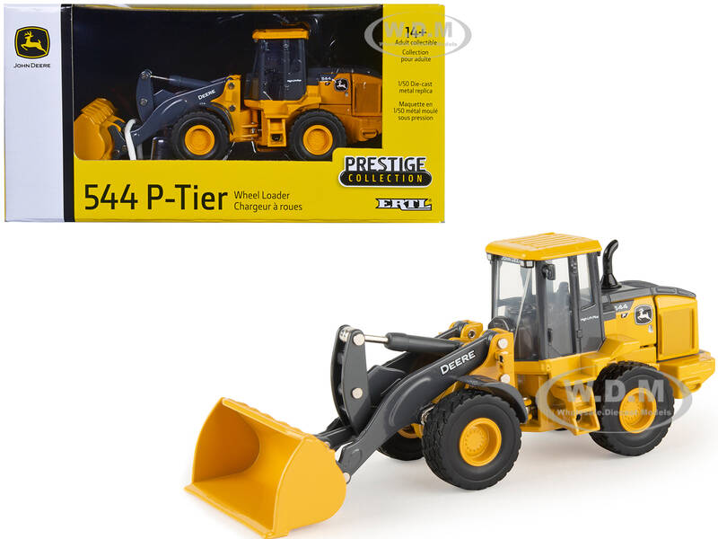 John Deere 544 P-Tier Wheel Loader Yellow and Gray \