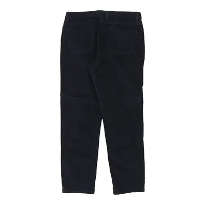 Piaza Italia Cord Trousers - 39W 32L Navy Cotton