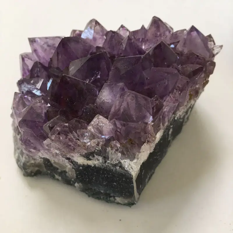 Various Materials Semi-precious Stone Carved Ornaments Natural Crystal Stone | Size: Purple Vug 5 To7cm1 Yuan